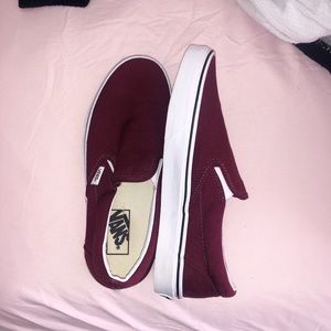 Size 8 Maroon Vans